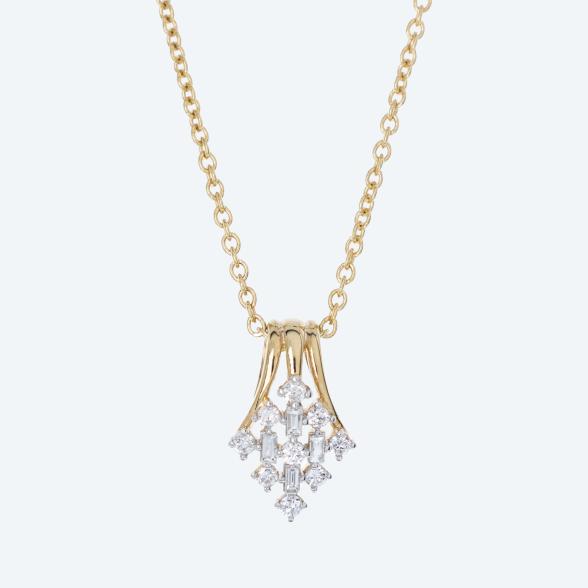 Christian Materne Anh. mit Kette 925 LG Brillanten - 114069700000 - 1 - 588px