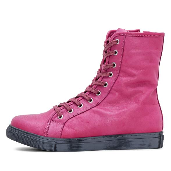 Andrea Conti Damen Lederboots hot pink 36 - 114074700001 - 1 - 588px