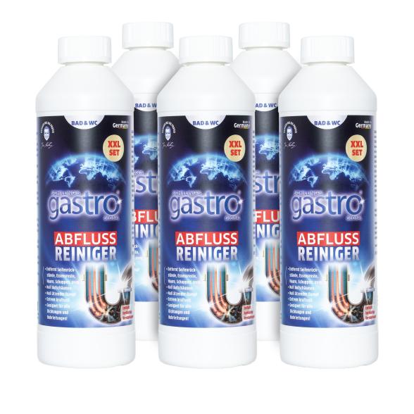 gastro Abflussreiniger 5 x 500ml XXL Set - 114075500000 - 1 - 588px