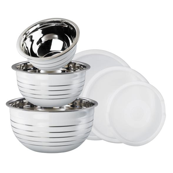 KING Schüssel-Set 3/6 tlg. Classic mit Deckel - 114078600000 - 1 - 588px