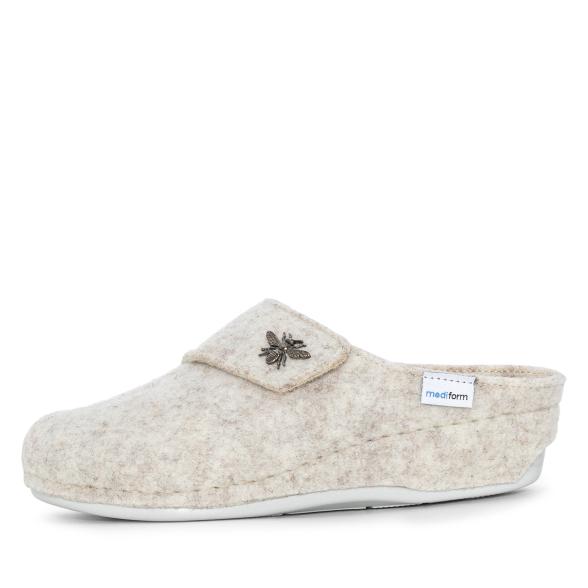 mediform Damenhausschuh beige 37 - 114093200002 - 1 - 588px