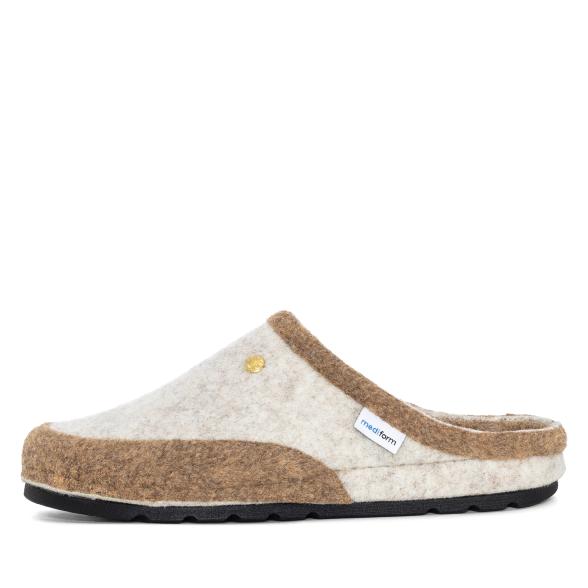 mediform Damenhausschuh beige/camel 36 - 114093900001 - 1 - 588px