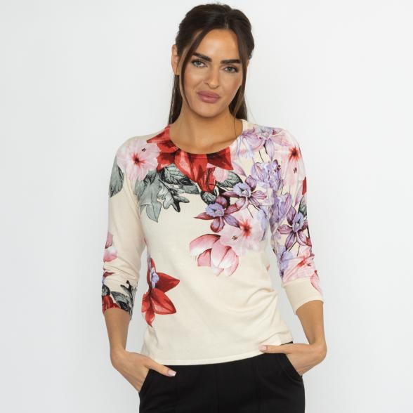 MILANO Design Damen-Pullover multicolor 36/38 - 114094400001 - 1 - 588px