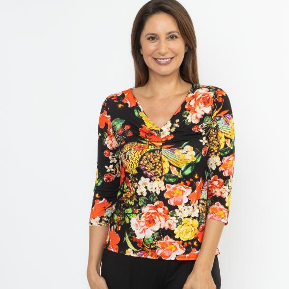 MILANO Design Damen-Shirt multicolor 36/38 - 114095200001 - 1 - 588px
