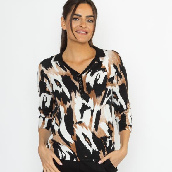 MILANO Design Damen-Pullover multicolor 36/38 - 114095400001 - 1 - 588px