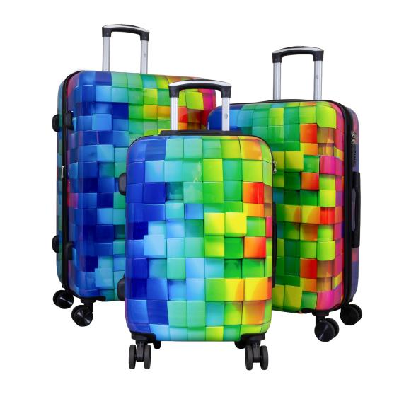 3-tlg. Hartschalenkofferset 'Mosaik' - 114096600000 - 1 - 588px