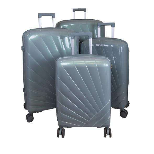 4-teiliges Hartschalenkofferset 'Florenz' grün - 114097200000 - 1 - 588px