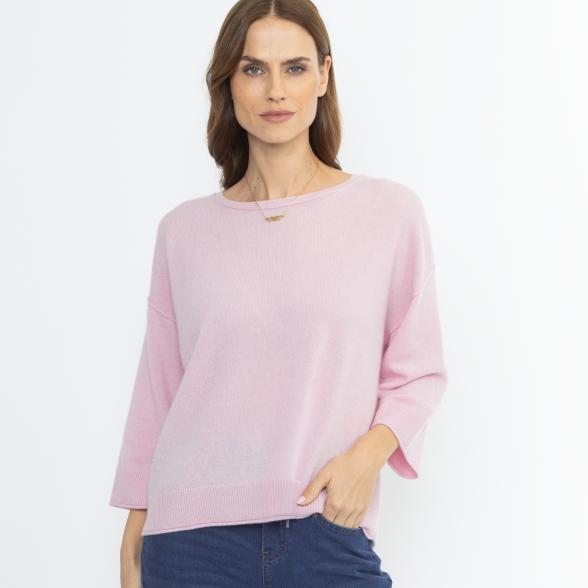 100% KASCHMIR Pullover hellrosa 50/52 - 114109100005 - 1 - 588px