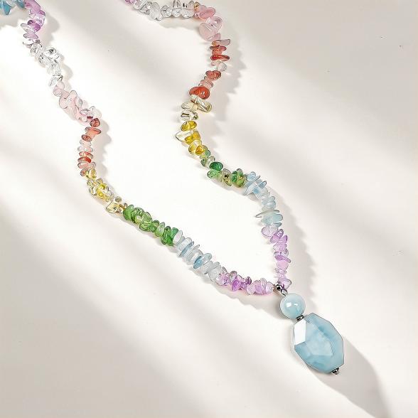 Collier Edelsteine multi endlos - 114126000000 - 1 - 588px