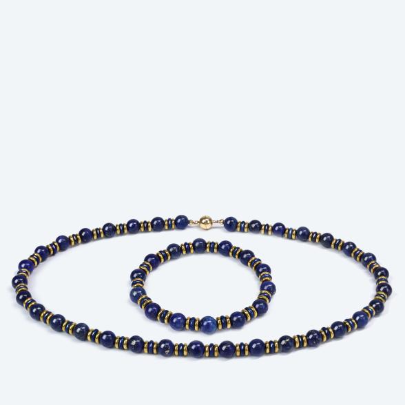 SET: Collier+Armband Lapislazuli behandelt - 114127000000 - 1 - 588px