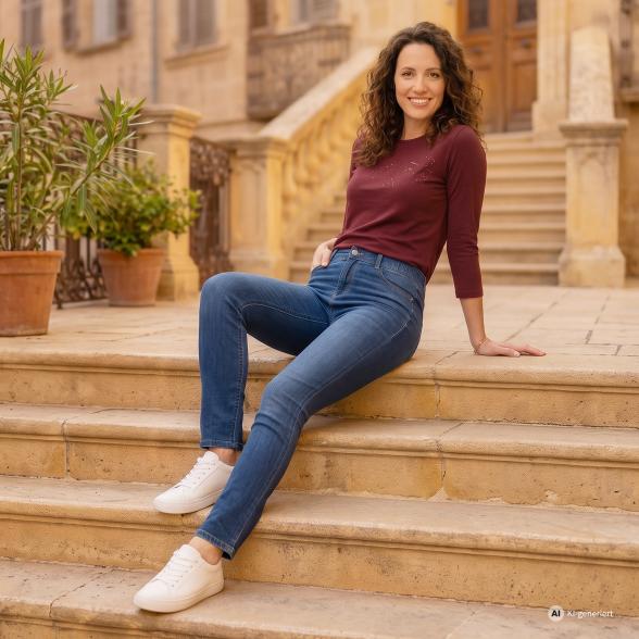 Zauberhose 'Miracle Shape' Jeggings blau 52/54 - 114132000005 - 1 - 588px