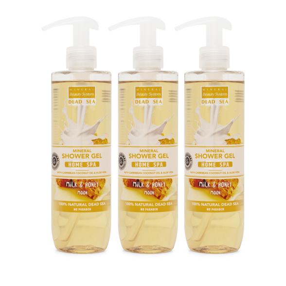 MINERAL Beauty System Duschgel Milk&Honey 3x300 ml - 114132200000 - 1 - 588px