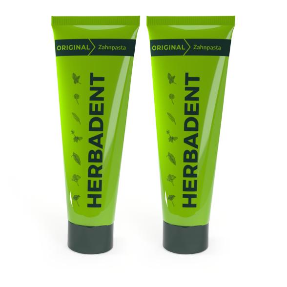 HERBADENT Zahnpasta 2x75g - 114146400000 - 1 - 588px