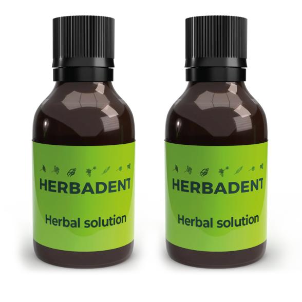 HERBADENT Kräuterlösung 2x25 ml - 114146700000 - 1 - 588px