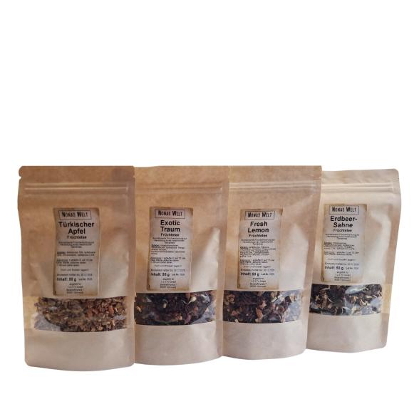 Nona's Früchte-Tee-Set Sommer Mix 4x50g - 114147300000 - 1 - 588px