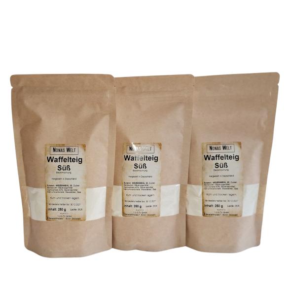 Nona's Waffelteig Süß Sortenrein 3x250g - 114148800000 - 1 - 588px