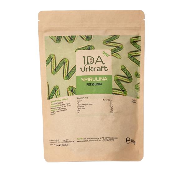 IDA Urkraft Spirulina Presslinge 550 g - 114149300000 - 1 - 588px