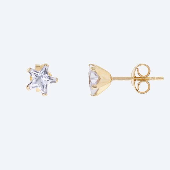Ohrstecker 375 Gelbgold Zirkonia - 114156100000 - 1 - 588px