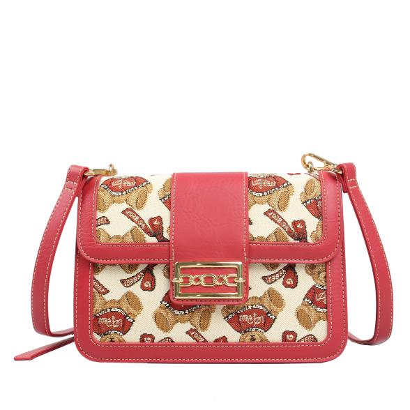 Henney Bear Umhängetasche rot/multicolor - 114157100000 - 1 - 588px