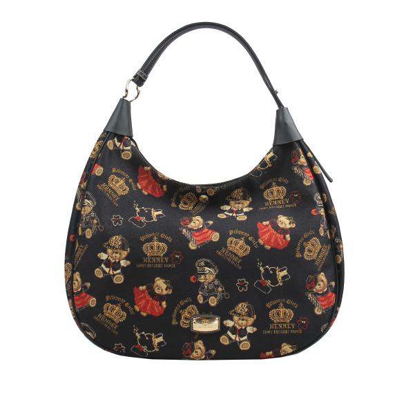 Henney Bear Schultertasche schwarz/multicolor - 114157600000 - 1 - 588px