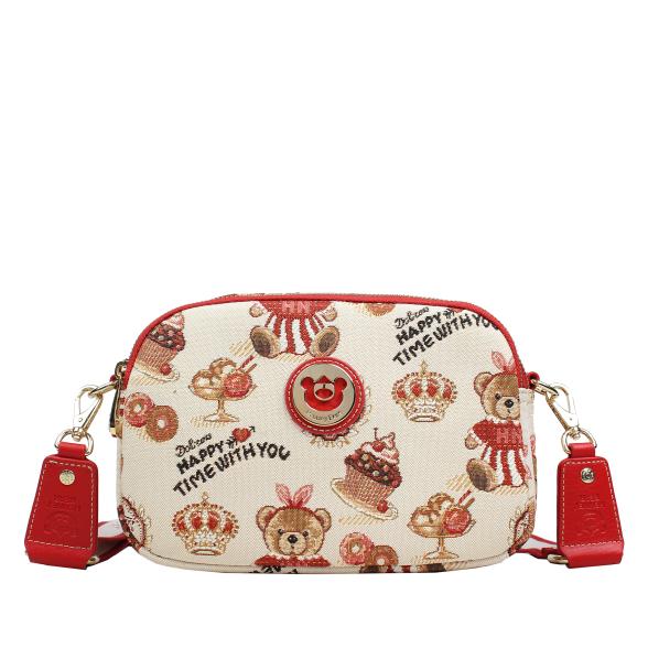 Henney Bear Umhängetasche rot/multicolor - 114159100000 - 1 - 588px