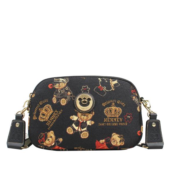 Henney Bear Umhängetasche schwarz/multicolor - 114159300000 - 1 - 588px