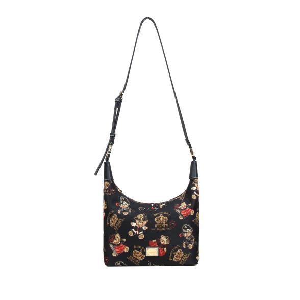 Henney Bear Umhängetasche schwarz/multicolor - 114159800000 - 1 - 588px
