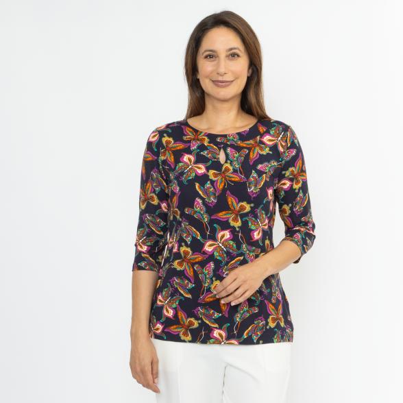 RÖSSLER SELECTION Damen-Shirt multicolor 54 - 114170100009 - 1 - 588px