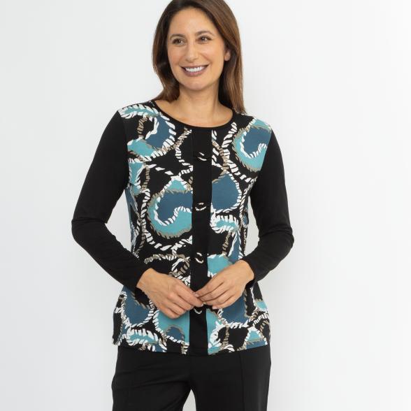 RÖSSLER SELECTION Damen-Shirt multicolor 54 - 114171400009 - 1 - 588px