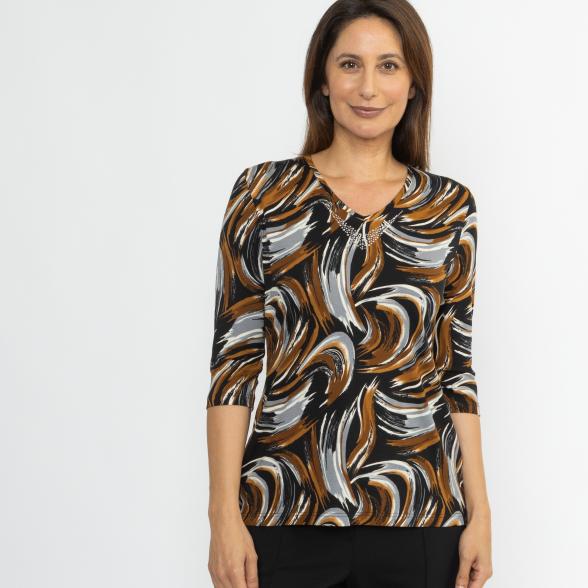 RÖSSLER SELECTION Damen-Shirt multicolor 54 - 114171600009 - 1 - 588px