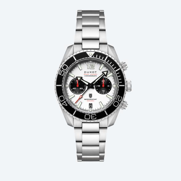 DUXOT Chronograph "Tiburon" schwarz-weiß - 114176300000 - 1 - 588px