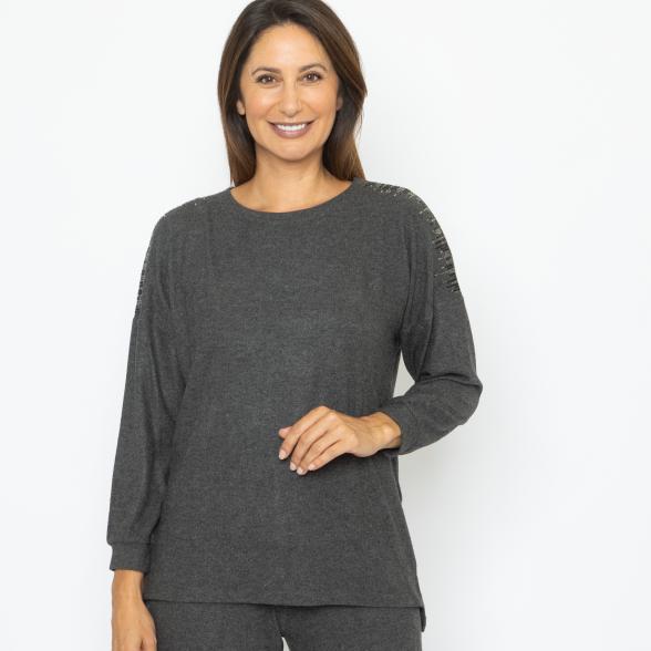 Lounge Collection by H. S. Sweatshirt anthrazit 52/54 - 114193100005 - 1 - 588px