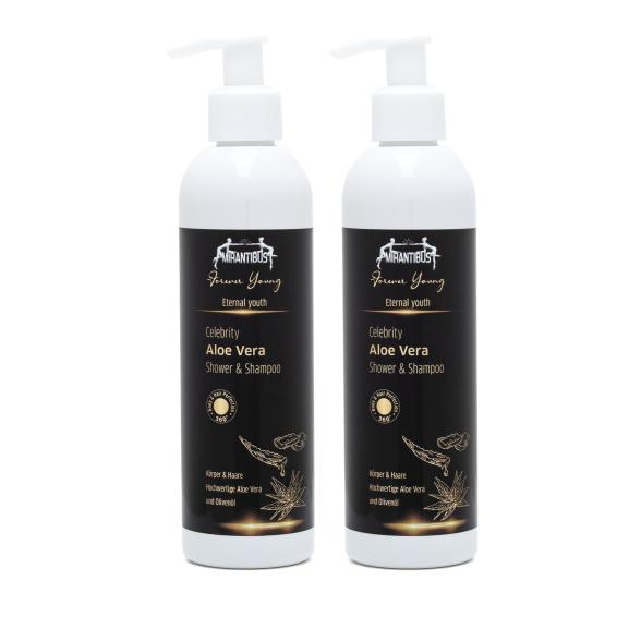 Mirantibus Aloe Vera Shower & Shampoo 2in1 2x250ml - 114194500000 - 1 - 588px