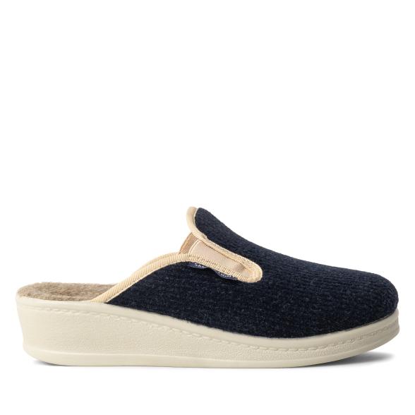 SANITAL LIGHT Damenhausschuh blau/beige 42 - 114201200008 - 1 - 588px