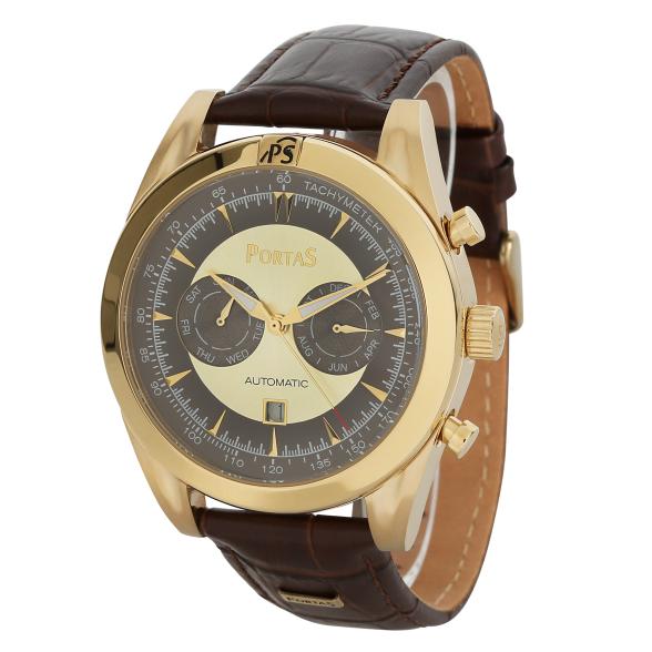 PortaS Herren-Automatikuhr "Annaberg", creme - 114228800000 - 1 - 588px