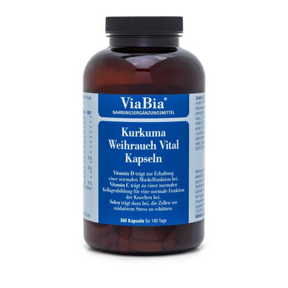 ViaBia Kurkum Weihrauch Komplex 360 Kapseln - 114232300000 - 1 - 588px
