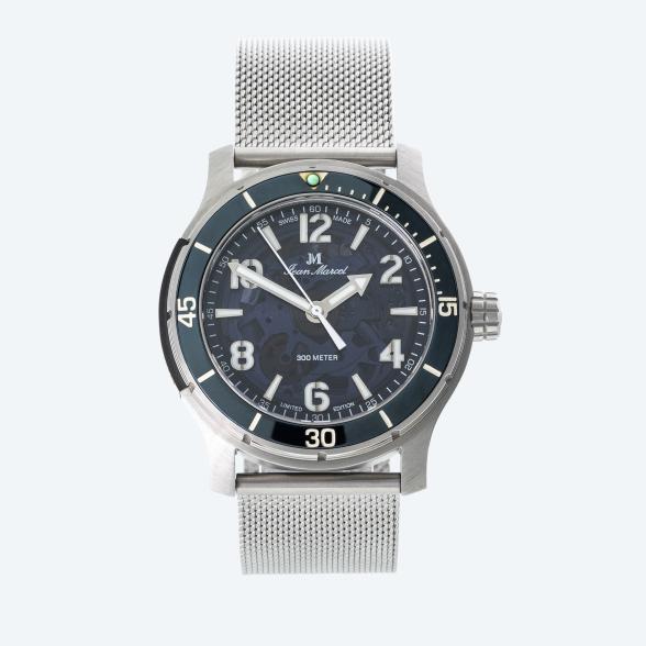 Jean Marcel Automatikuhr "Splendor Fumé" blau - 114235500000 - 1 - 588px