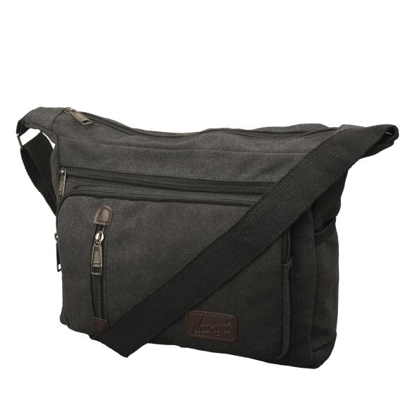 dariya Umhängtasche aus Canvas anthrazit - 114241100000 - 1 - 588px