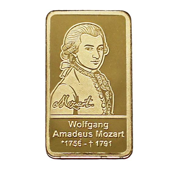 Goldbarren Wolfgang Amadeus Mozart  1/200 oz. - 114244700000 - 1 - 588px