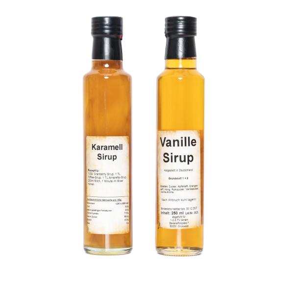 Vanille,- & Karamell Sirup 2er Set - 114252000000 - 1 - 588px