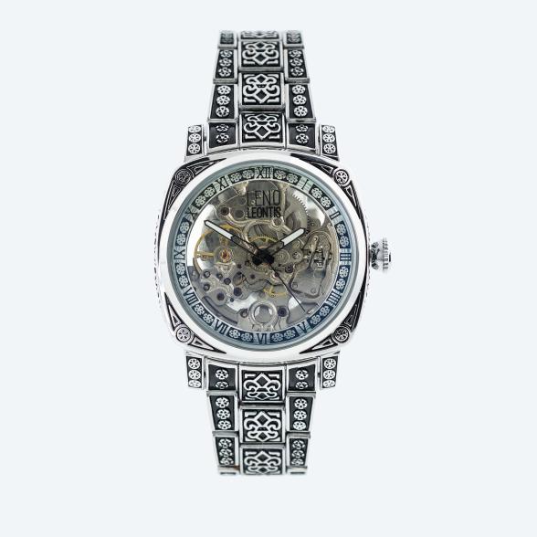 Leno Leontis Automatikuhr "Cesenatico " silber - 114264500000 - 1 - 588px