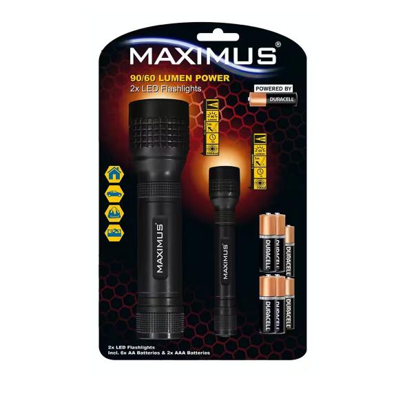 Maximus Taschenlampe 2er Set - 114265400000 - 1 - 588px