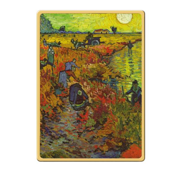 Münzbarren Vincent van Gogh "Roter Weinberg" - 114268600000 - 1 - 588px