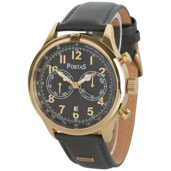 PortaS Herren-Automatikuhr "Rheticus", anthrazit - 114276200000 - 1 - 588px
