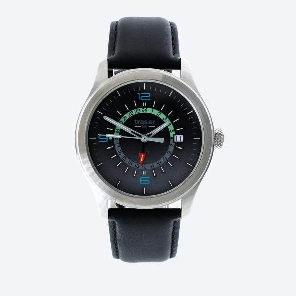Traser Herrenuhr "PP59 Aurora GMT Anthracite" - 114284700000 - 1 - 588px