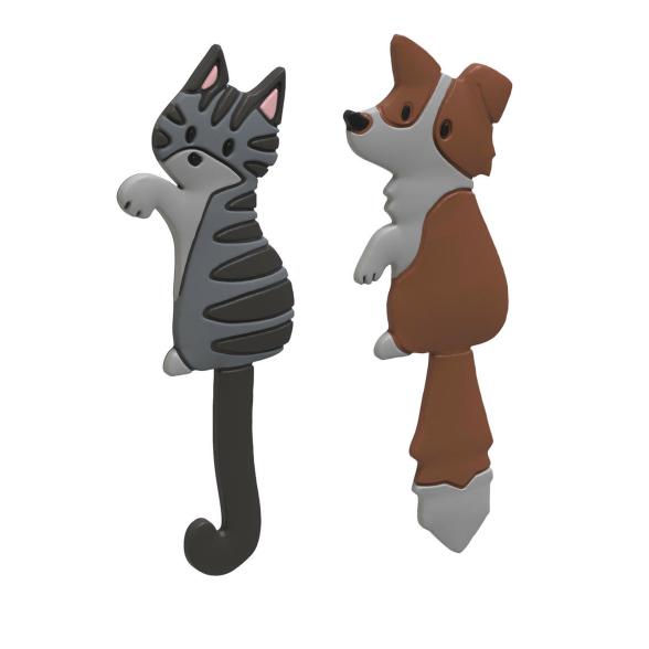 Winkee Tierische Magnethaken Katze+Hund - 114288600000 - 1 - 588px