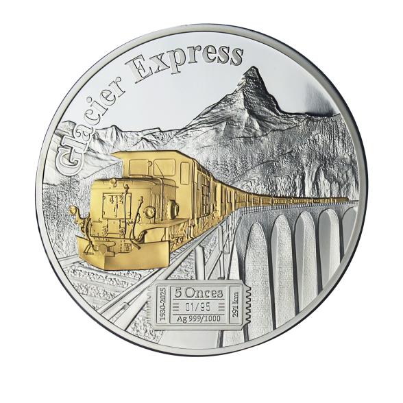 Kamerun Glacier Express 2025, 5 oz..Silber - 114291400000 - 1 - 588px