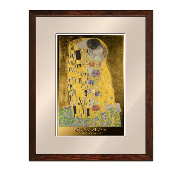 Gustav Klimt "Der Kuss im Rahmen" - 114291600000 - 1 - 588px