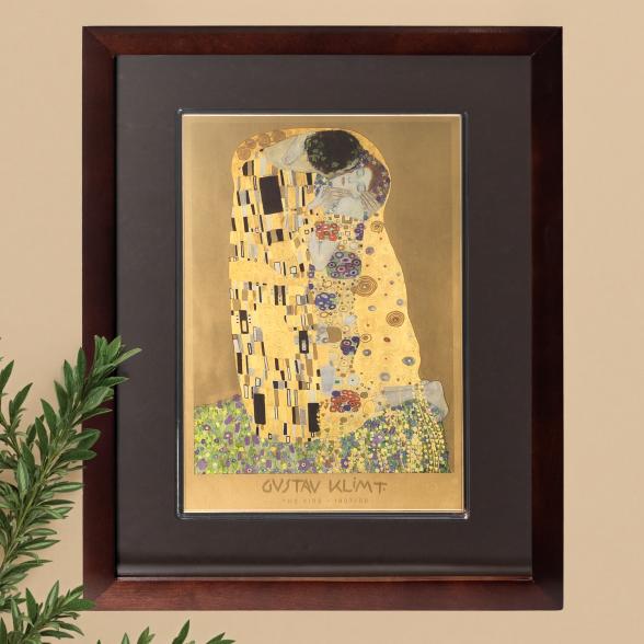 Gustav Klimt "Der Kuss im Rahmen" - 114291600000 - 1 - 588px