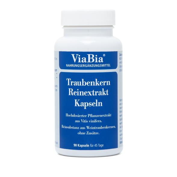 ViaBia Traubenkern Reinextrakt  90 Kapseln - 114298400000 - 1 - 588px